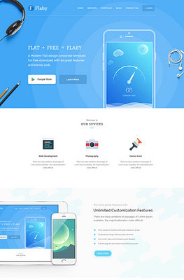APP产品介绍网页模板设计 助力高效网站建设与维护