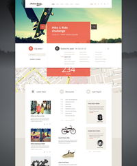 20个优秀的扁平化网站设计作品