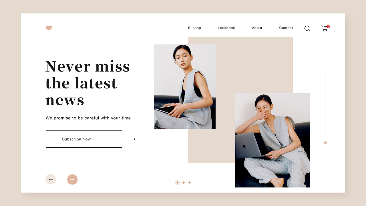 优秀网页设计 在有限的画布上创造无限体验